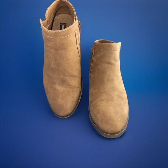 Maurices Brown Ankle Boots Size 8M EUC - Picture 4 of 8